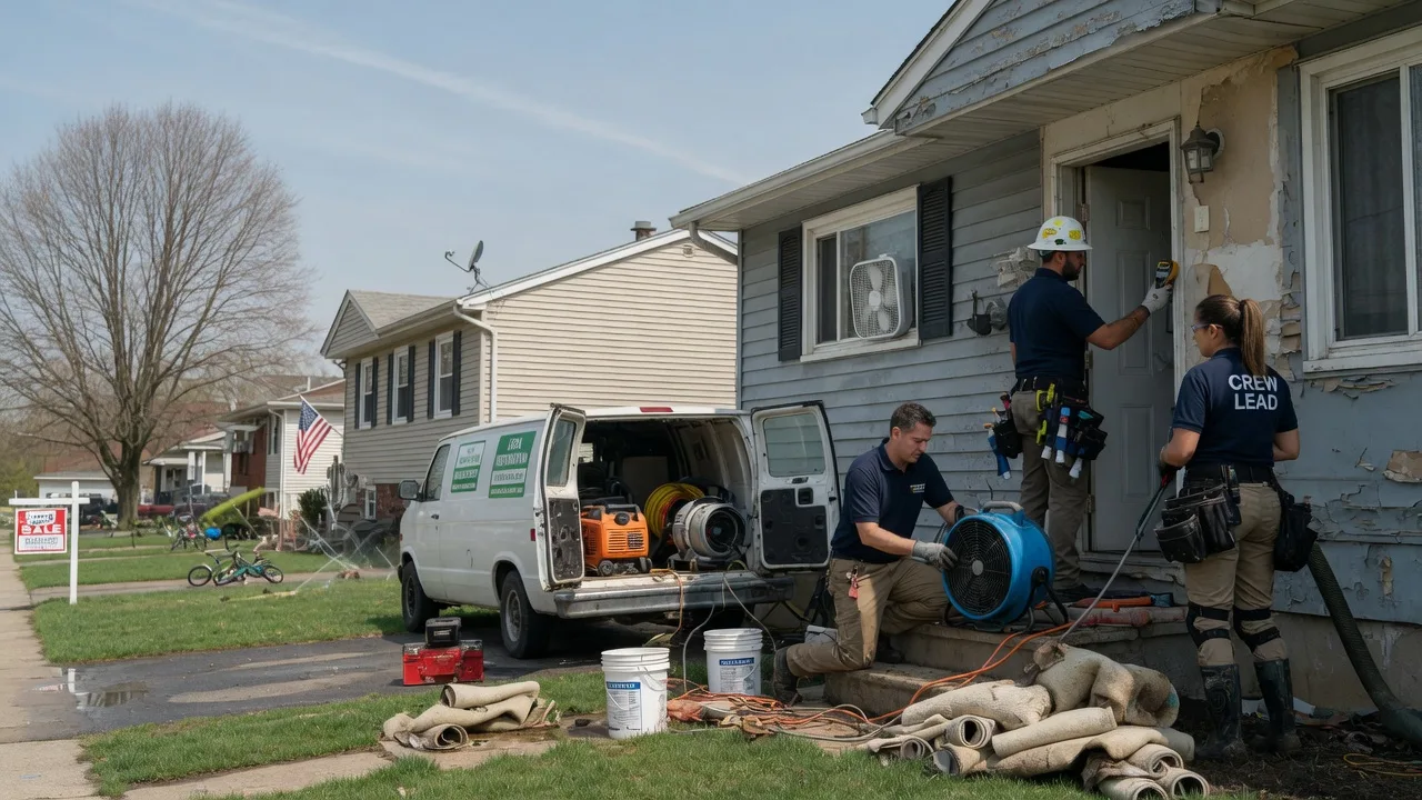 Flood Cleanup in Hominy, OK near me